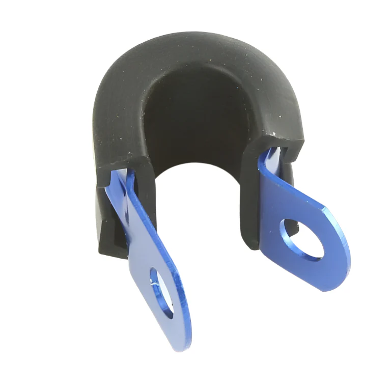Blue Anodised Aluminium P-Clip 5 - 25mm Choose Size - Image 4