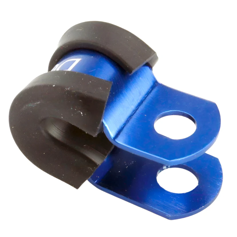 Blue Anodised Aluminium P-Clip 5 - 25mm Choose Size - Image 7