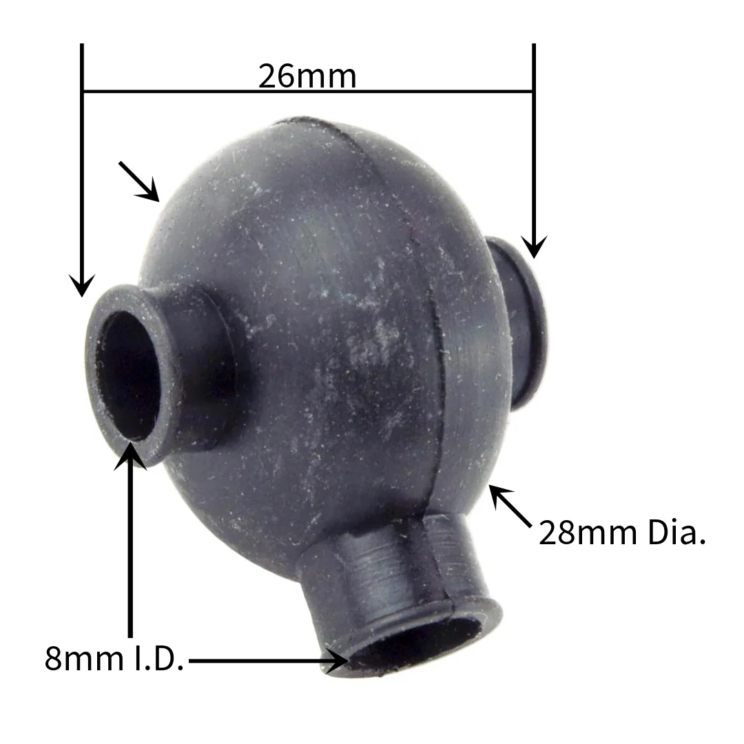 Boot For M8 and 5/16" Male and Female Rod Ends - Image 2