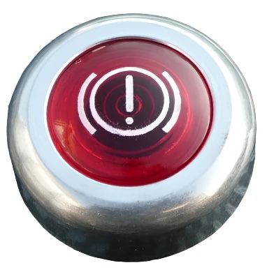 Brake Warning Light Large Aluminium Bezel