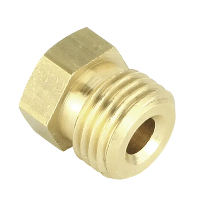 Brass 1/2" UNF" Male Union For 3/16 Pipe - Image 2