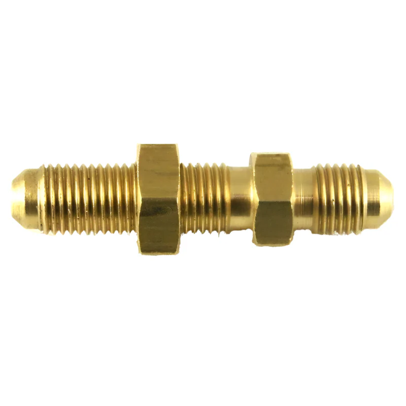 Brass 3/8" UNF Bulkhead Brake Union