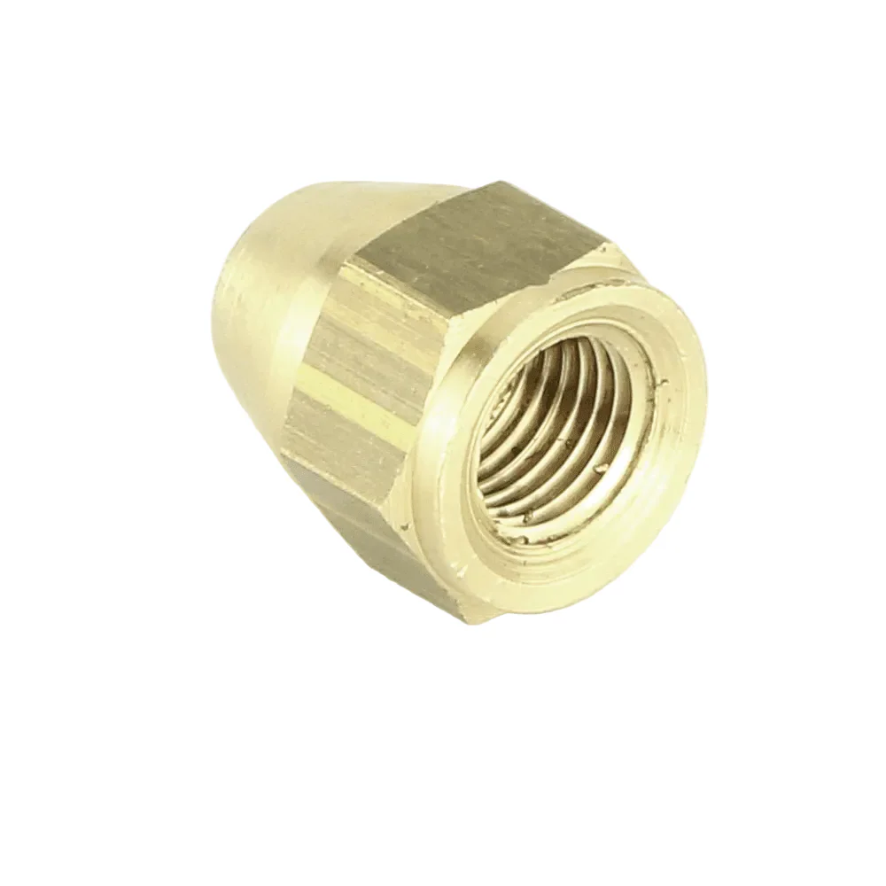 Brass 3/8" UNF Female Blanking cap - Image 2