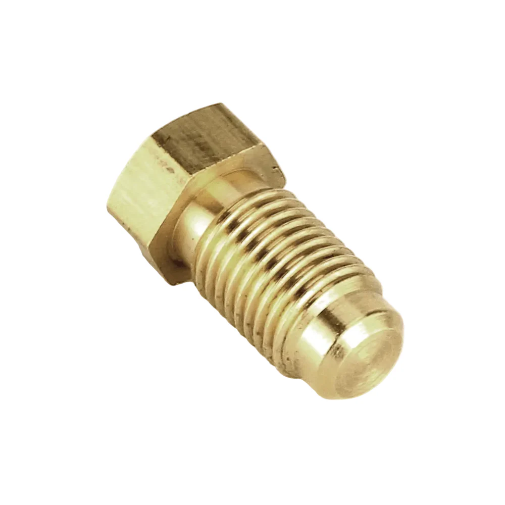 Brass 3/8" UNF Male Blanking Plug - Image 2
