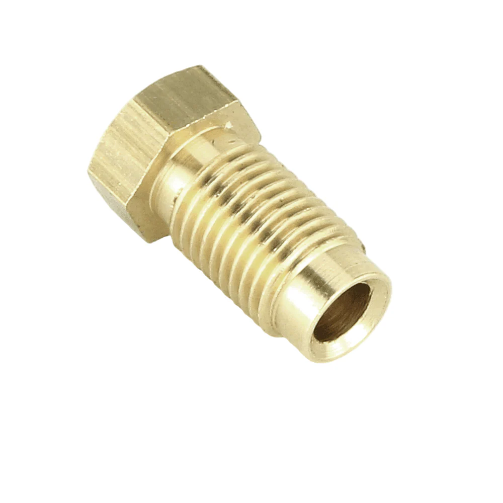 Brass 3/8" UNF Single Male Brake Union - Image 2