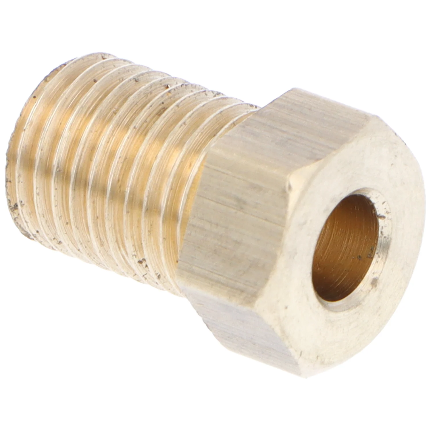 Brass 3/8" UNF Single Short Male Brake Union