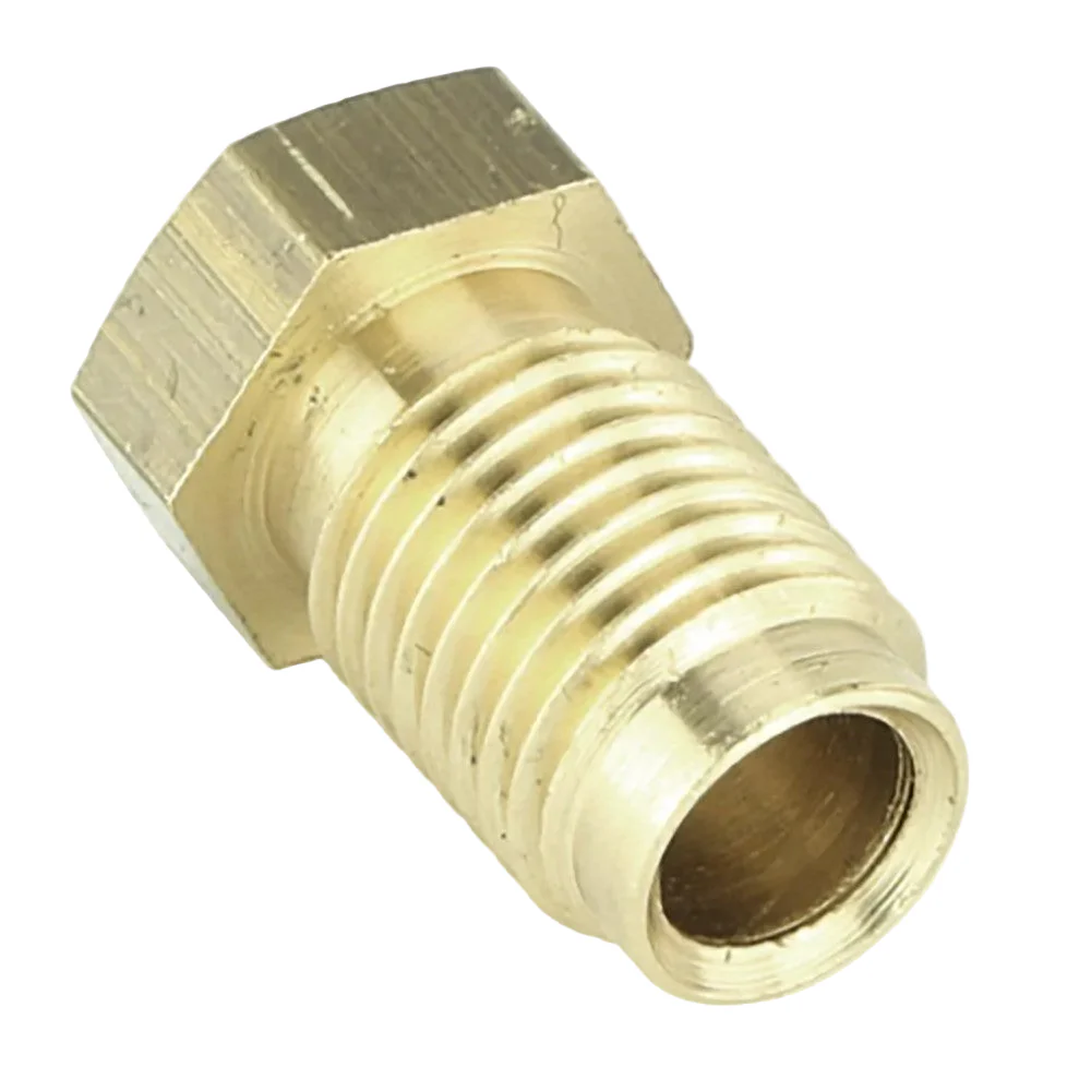 Brass 7/16" Male Union For 1/4 Pipe - Image 2