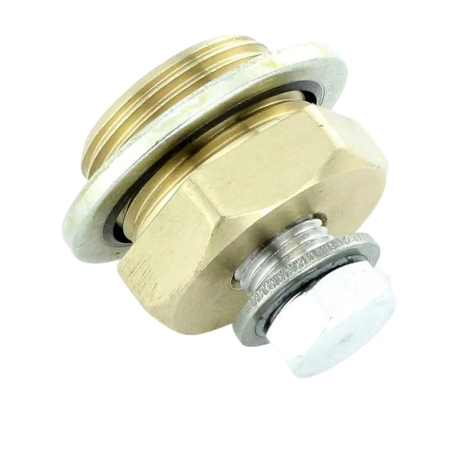 Brass Adapter M22 - M10 x 1mm With Plug - Image 2