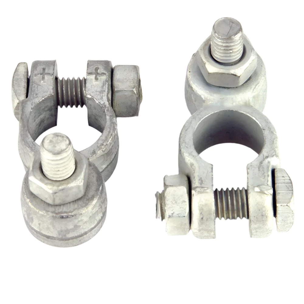Brass Battery Terminals With Bolt On Cable Connection