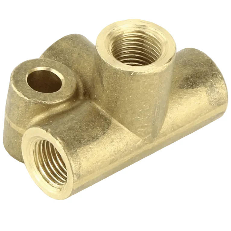 Brass Brake 4 Way M10 x 1 - Image 2