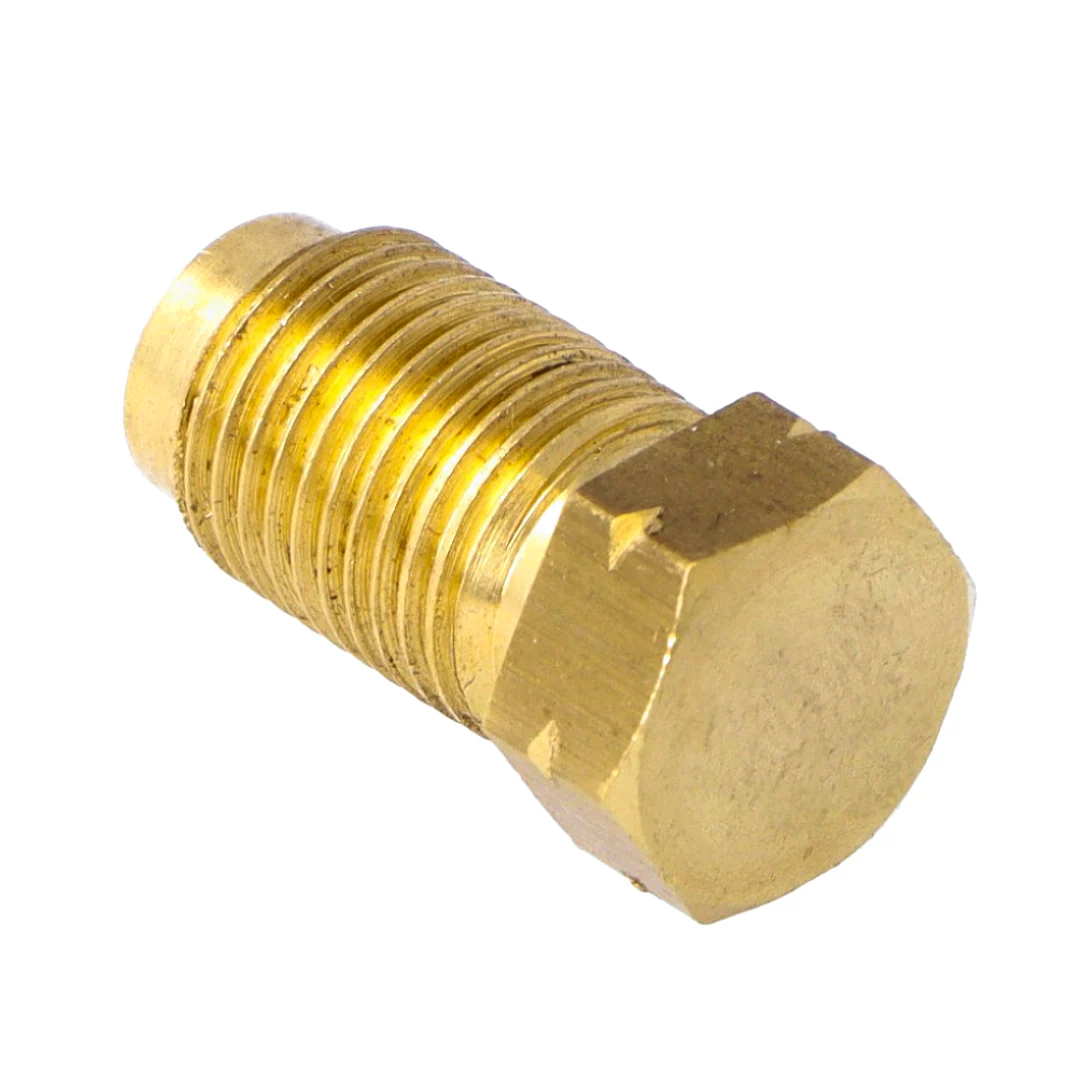 Brass M10 x 1 Male Blanking Plug - Image 2
