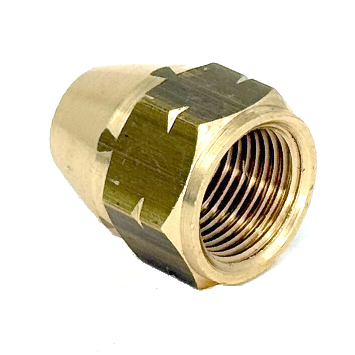 Brass M12 x 1 Metric Female Blanking cap - Image 2