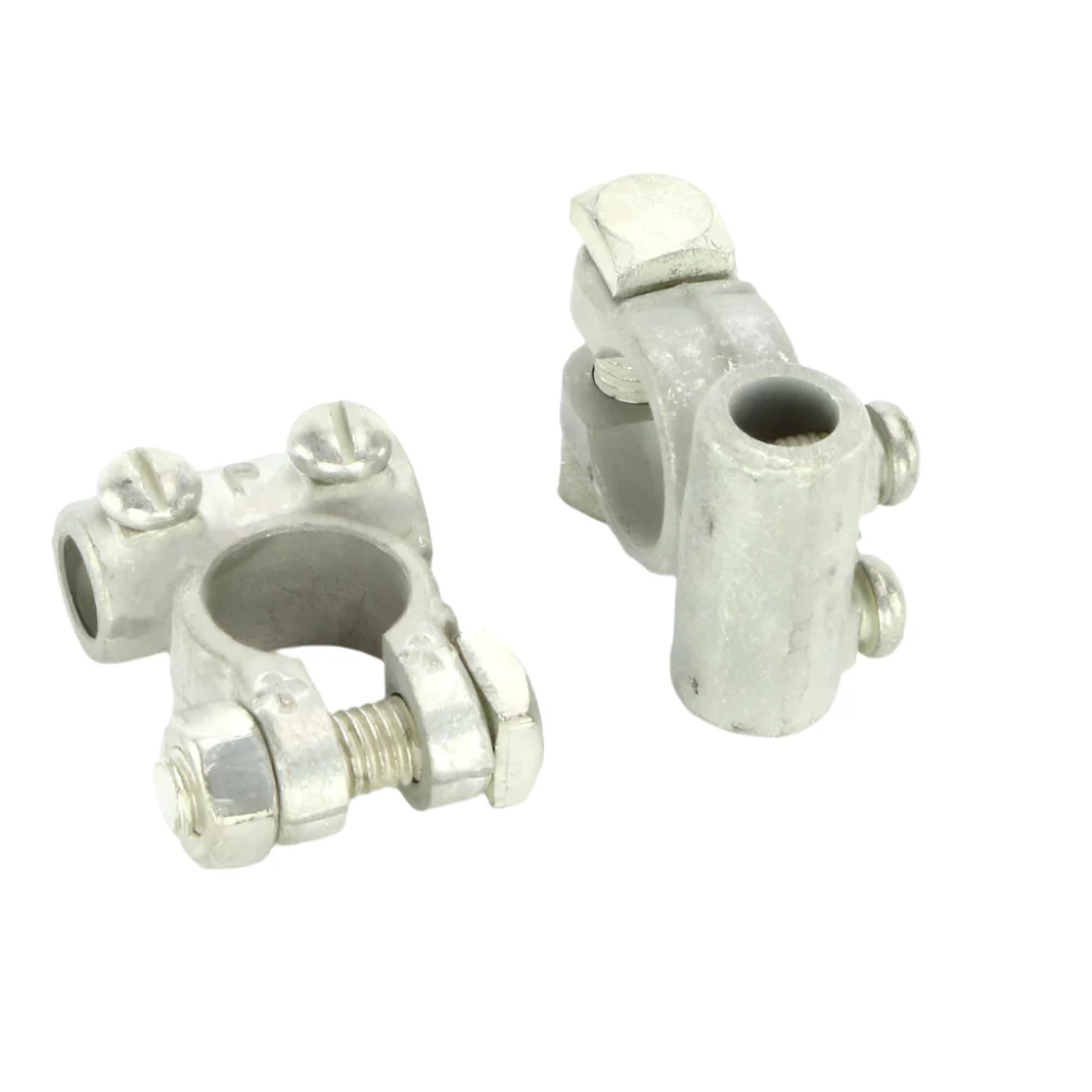 Brass Battery Terminals With Screw or Solder Cable Connection