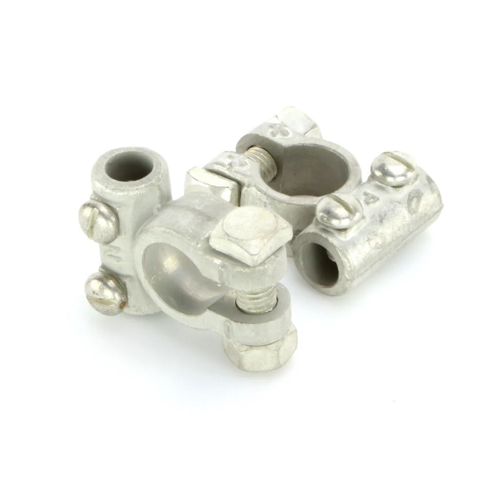 Brass Battery Terminals With Screw or Solder Cable Connection - Image 2
