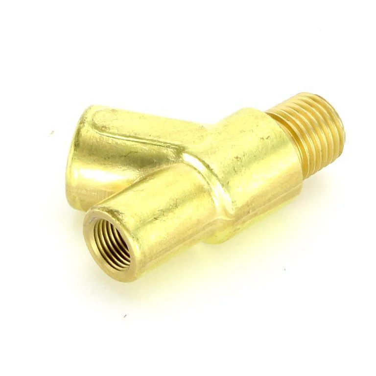 Brass Y Adapter 1/4-1/4-1/8 - Image 3