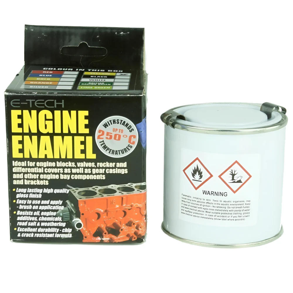 Brush On Engine Enamel (5 COLOURS)