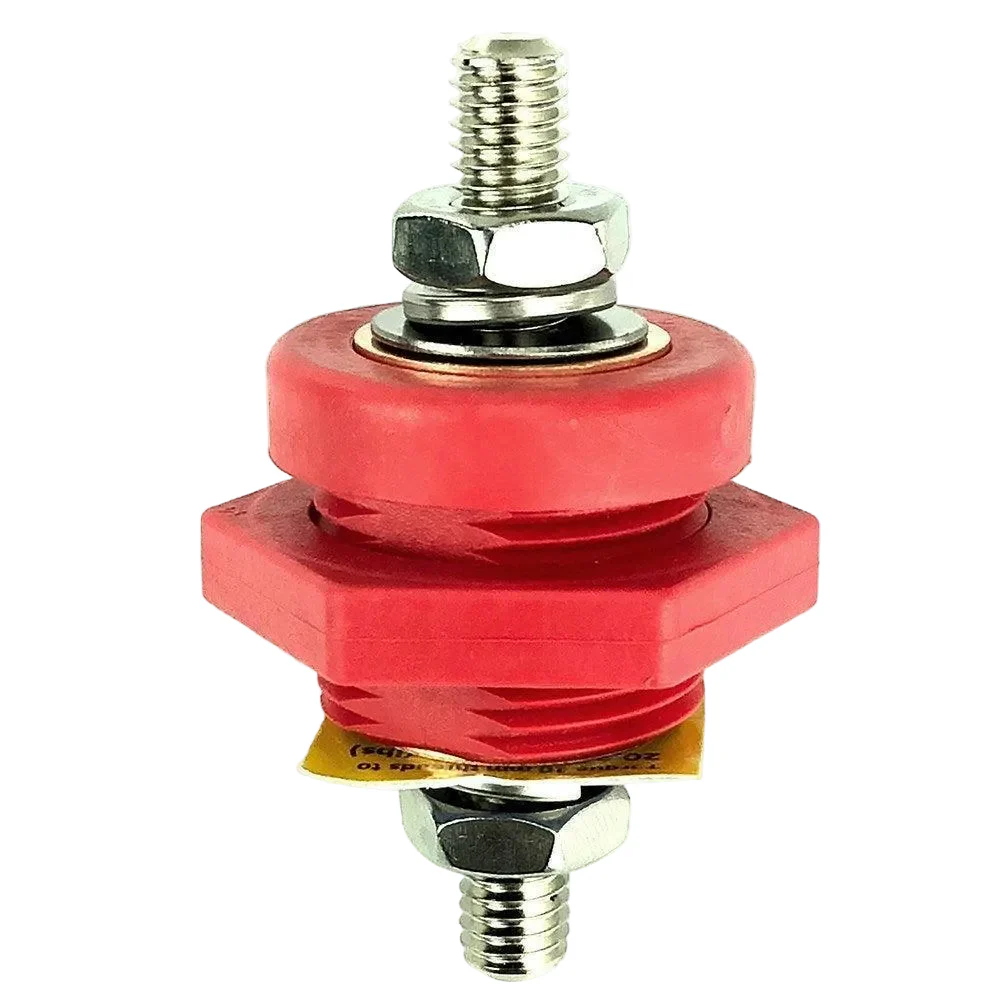 Bulkhead Power Cable Connector RED or BLACK - Image 4