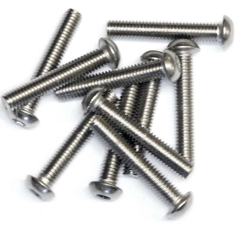 Button Heads Pack Of 10 - Various Sizes - Image 11