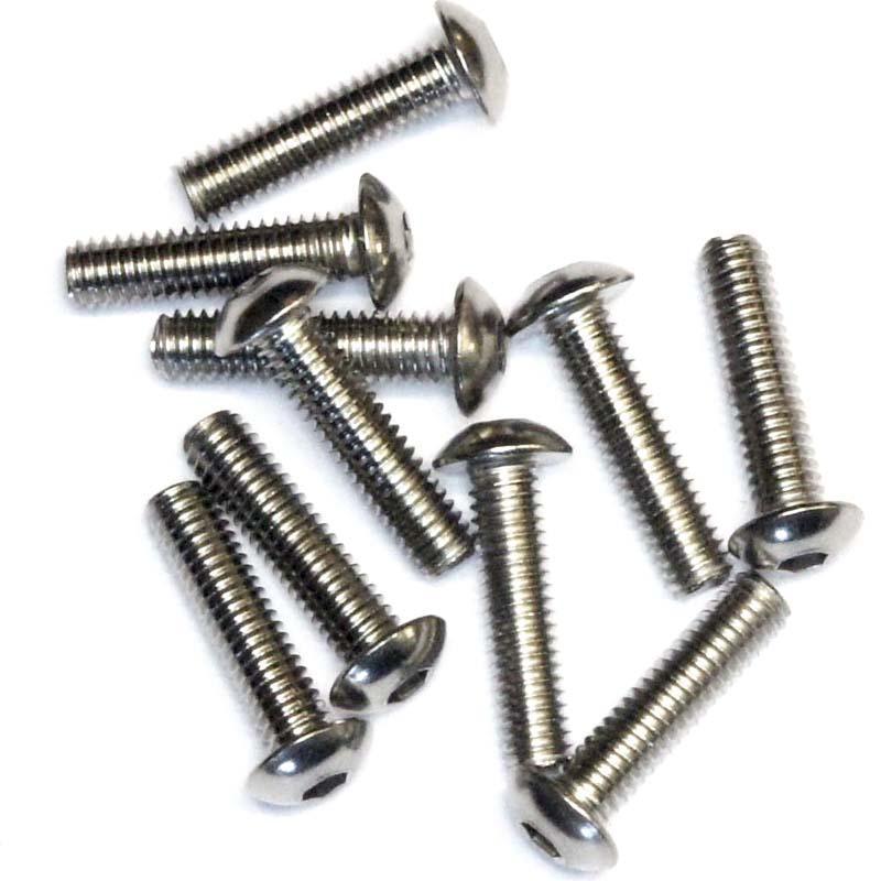 Button Heads Pack Of 10 - Various Sizes - Image 3