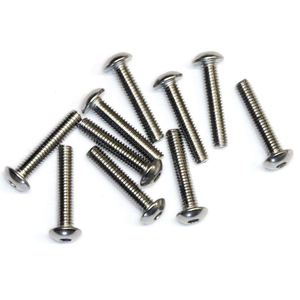 Button Heads Pack Of 10 - Various Sizes - Image 4