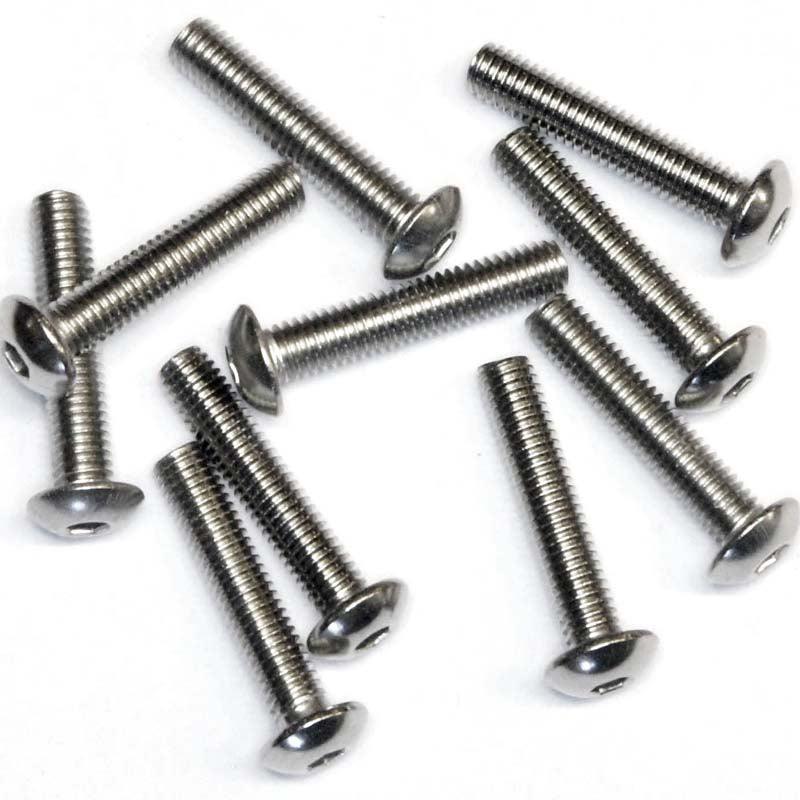 Button Heads Pack Of 10 - Various Sizes - Image 8