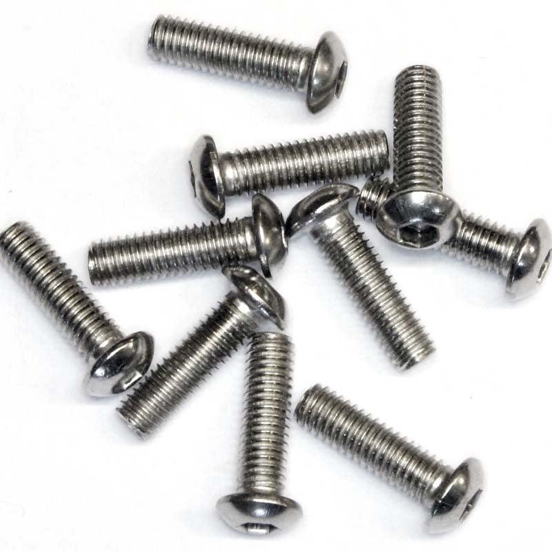 Button Heads Pack Of 10 - Various Sizes - Image 9