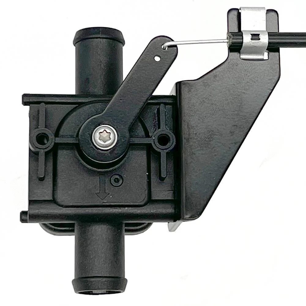 Cable Operated 15mm (5/8") Glass Reinforced Nylon Heater Valve  with Steel Bracket - Image 3