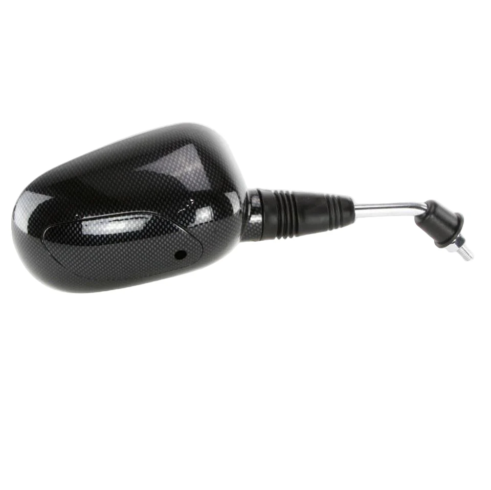 Carbon Effect Stalk Mirror 310mm - Image 4