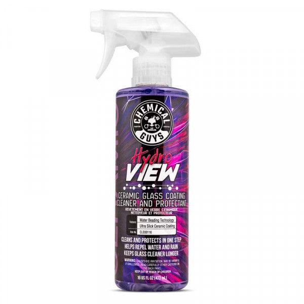 Chemical Guys HydroView Ceramic Glass Cleaner 16oz - Streak-Free Shine