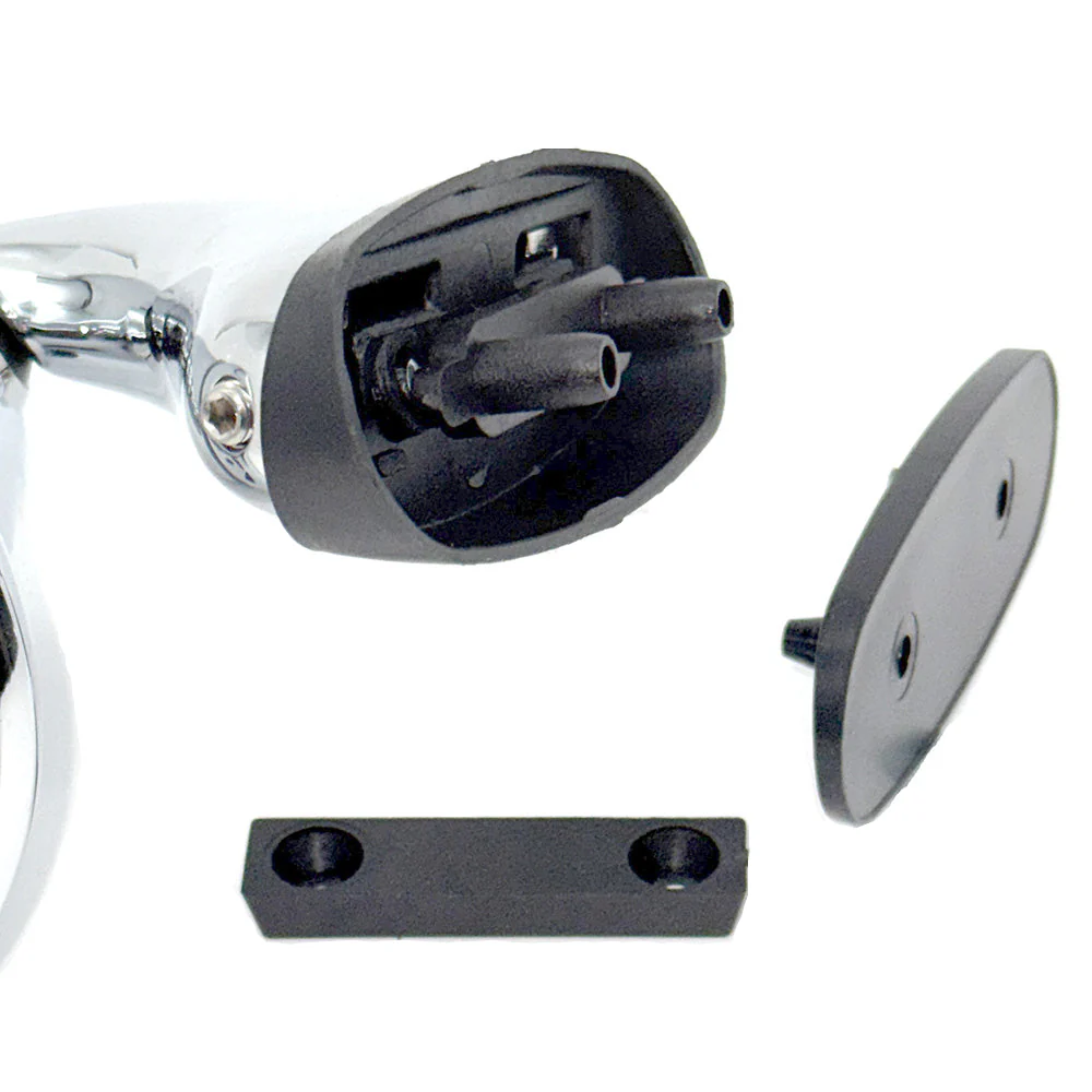 Chrome Bullet Door Mirrors Handed - Image 5