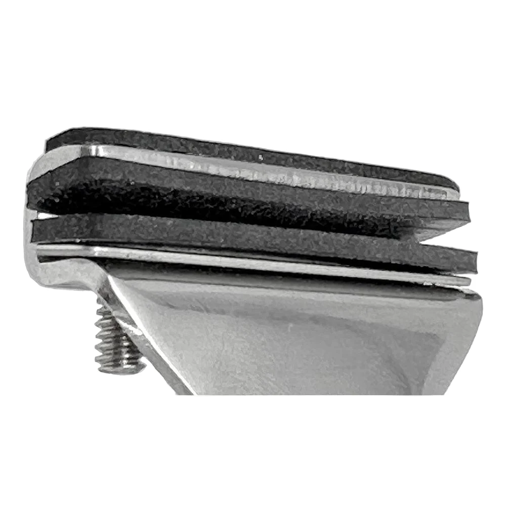 Chrome Clip-On Rectangular Mirror 115mm - Image 3