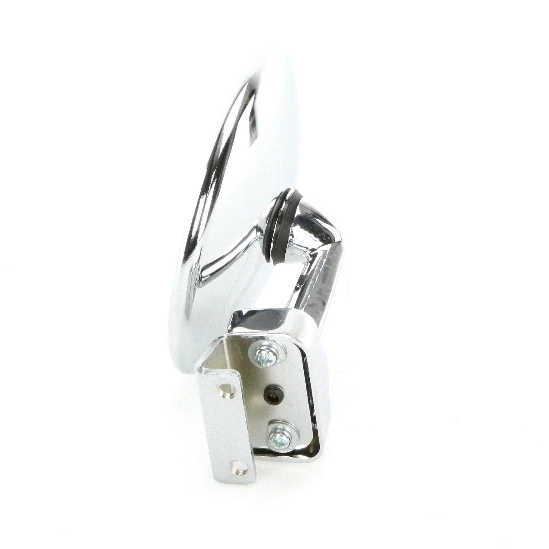 Chrome Clip-On Round Mirror 100mm - Image 5