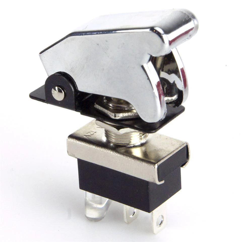 CHROME Doomsday Toggle Switch Cover - Image 2