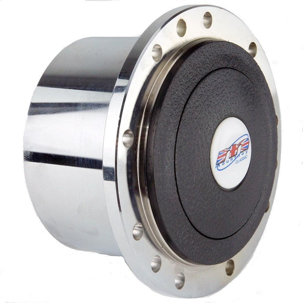 Chromed Aluminium MAZDA MX5 Steering Wheel Hub - Image 2