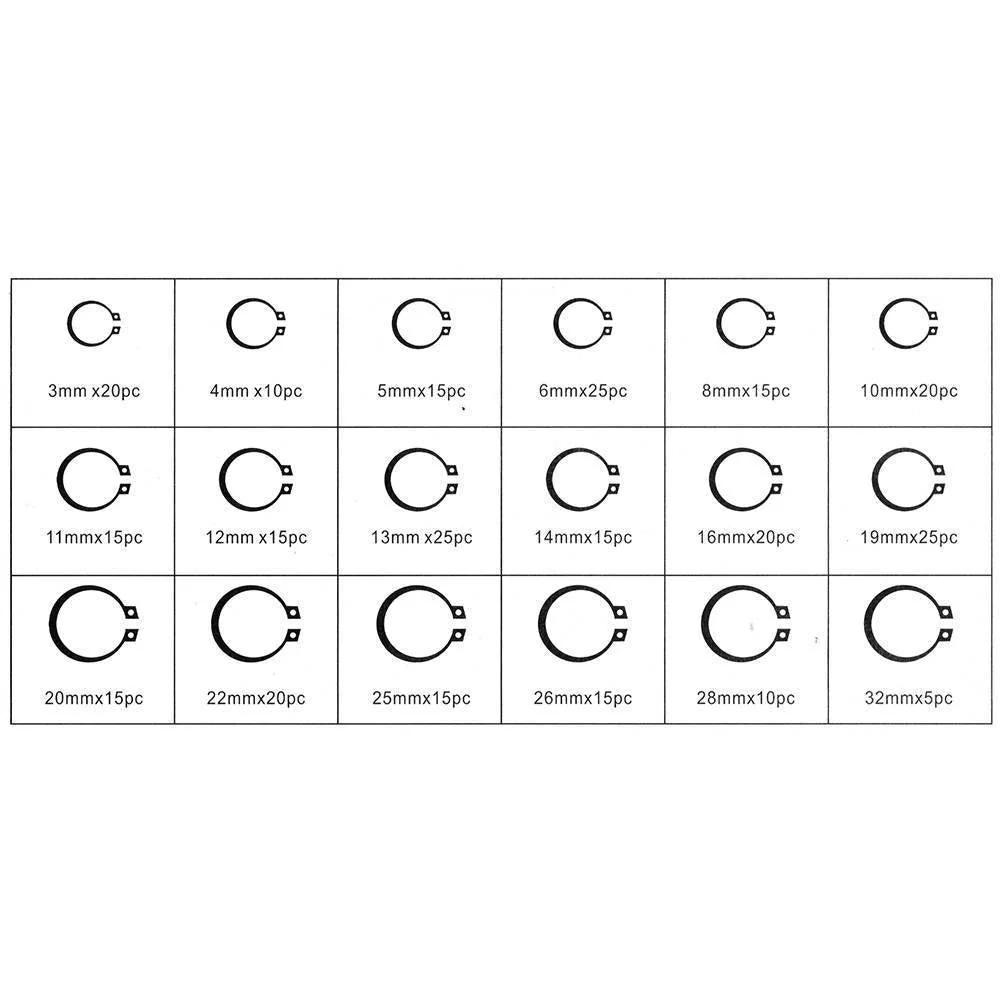 Circlip Pack (External) Pack of 300 - Image 2