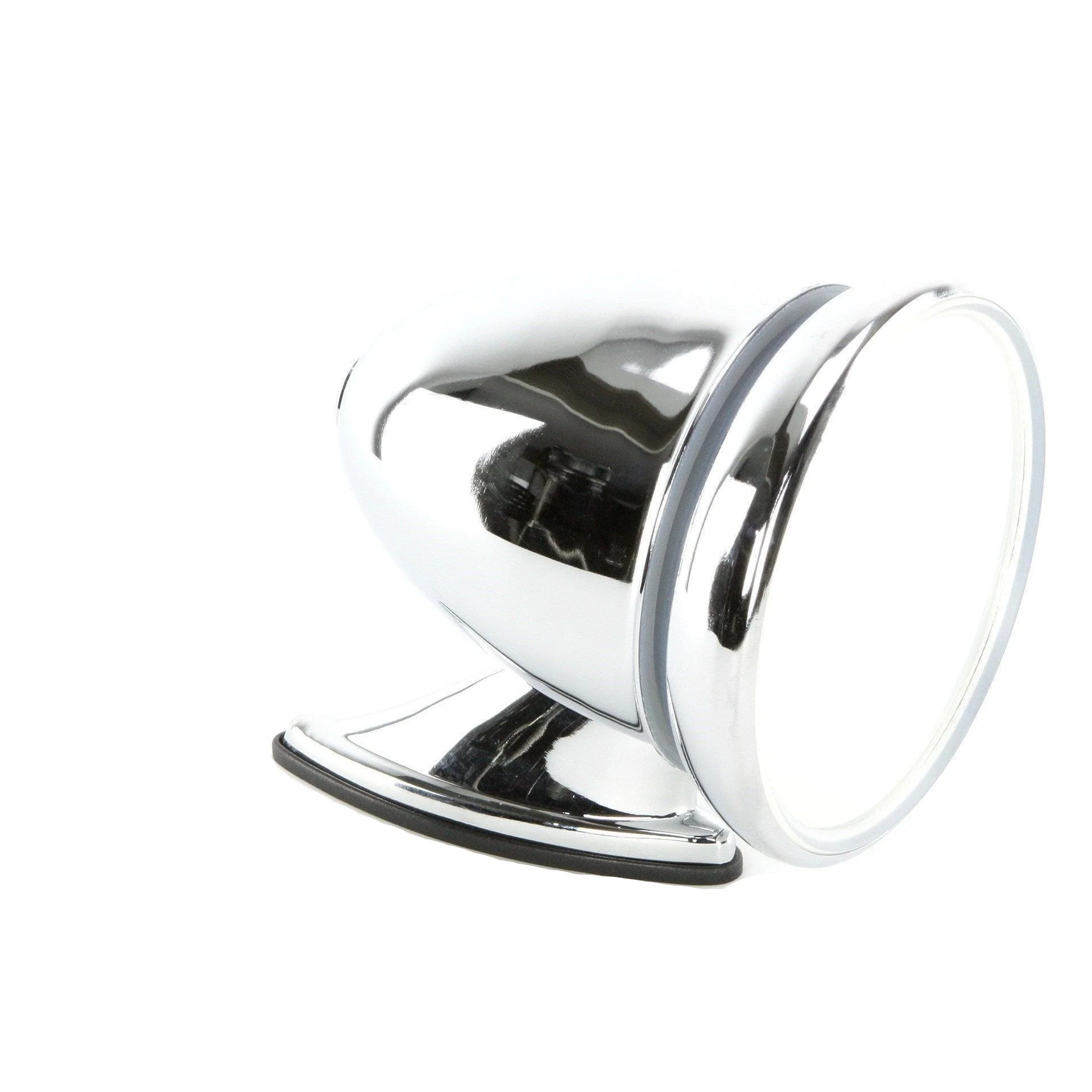 Classic Bullet Mirror Chrome Plated Brass 100mm