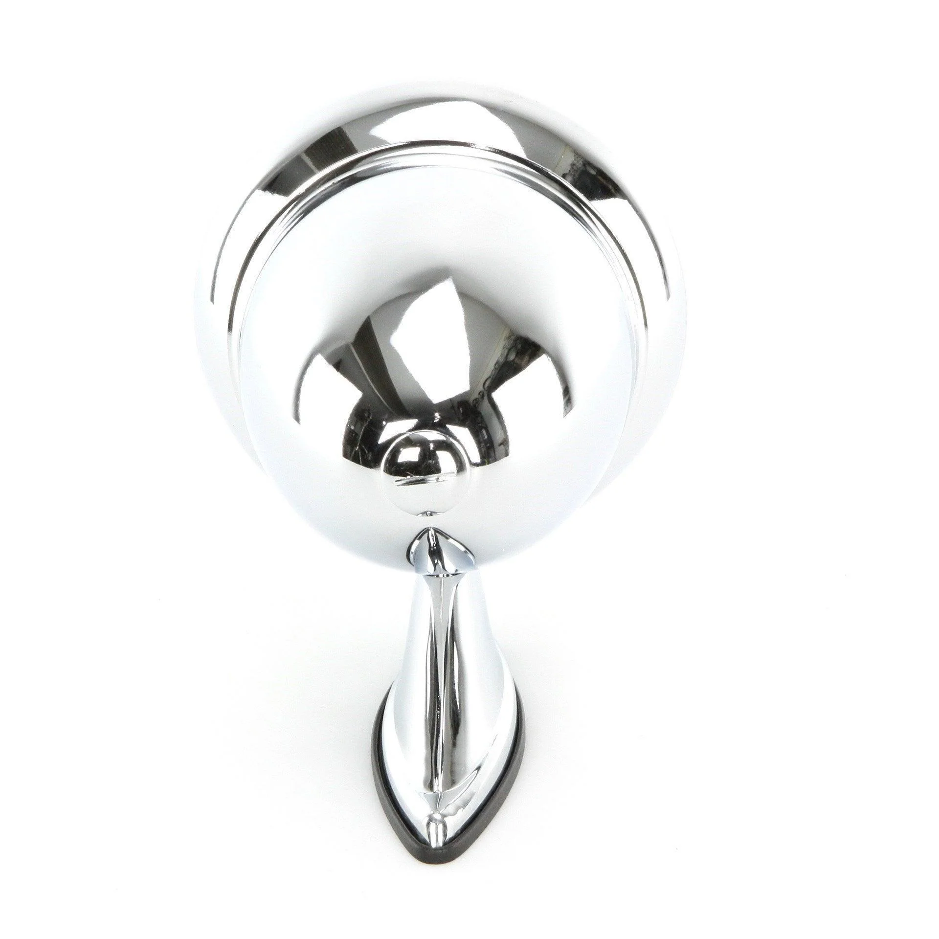 Classic Bullet Mirror Chrome Plated Brass 100mm - Image 3