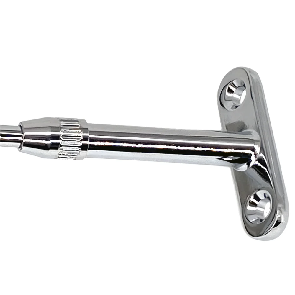 Classic Stainless Adjustable Height Interior Mirror - Image 3