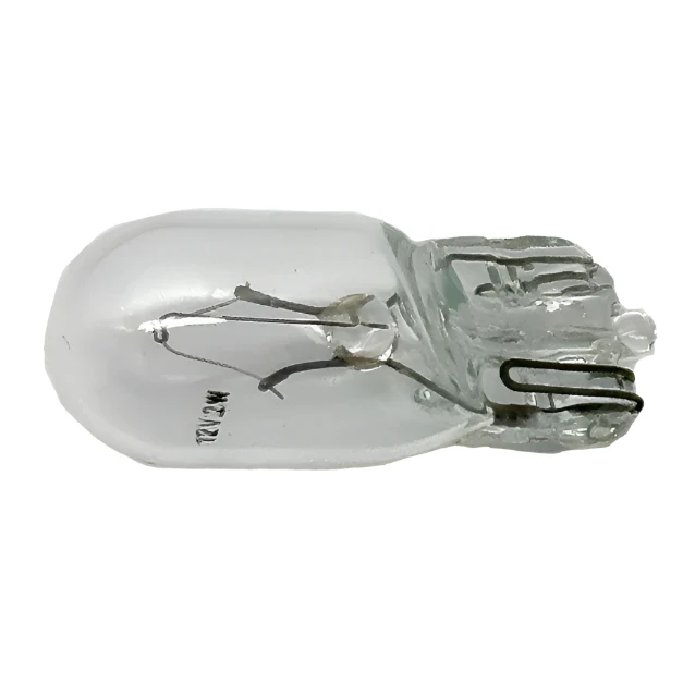 Clear 12 volt, 2W Capless Bulb