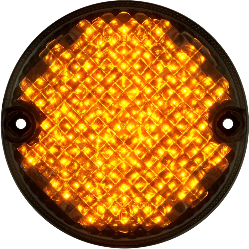 Clear Domed Lens LED  Indicator 95mm Diameter - Image 6