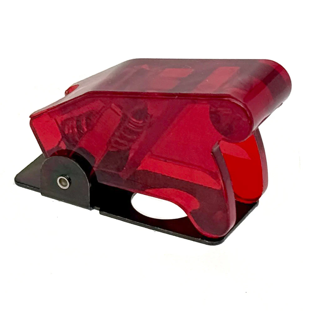 CLEAR RED Doomsday Toggle Switch Cover - Image 2