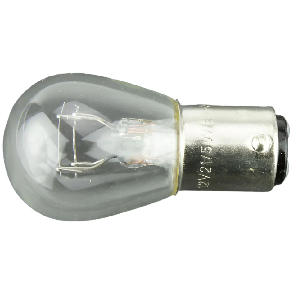 Clear Stop/Tail 21W/5W Bulb Staggered Bayonet Pins