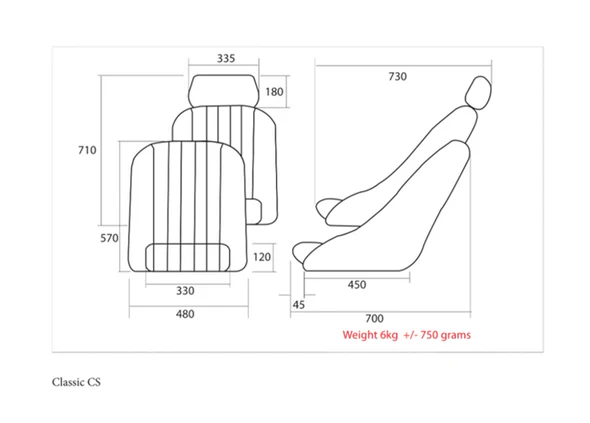 Cobra Classic CS Seat - Image 4