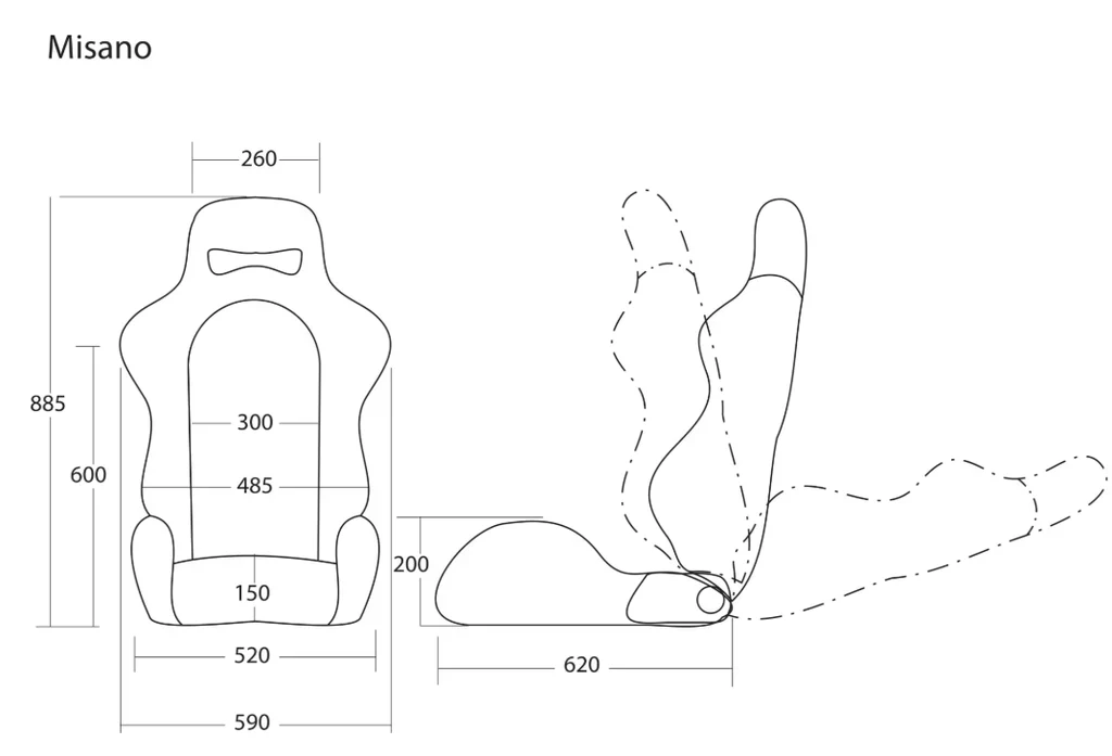 Cobra Misano Lux Seat - Image 3