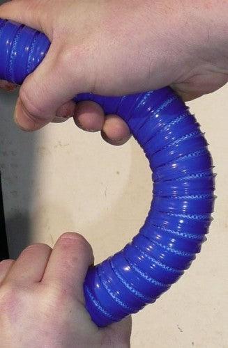 Convoluted Silicone Hose 38mm ID Blue 1 Metre Length - Image 2