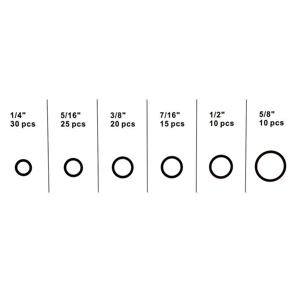 Copper Washer Selection Pack Of 110 - Image 3