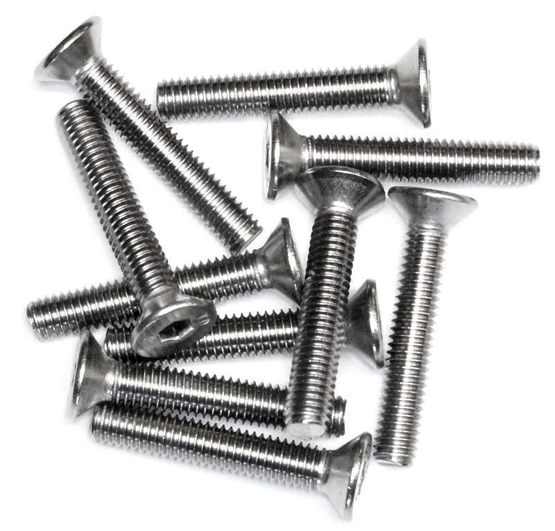 Countersunk Screws Pack Of 10 - Various Sizes - Image 12