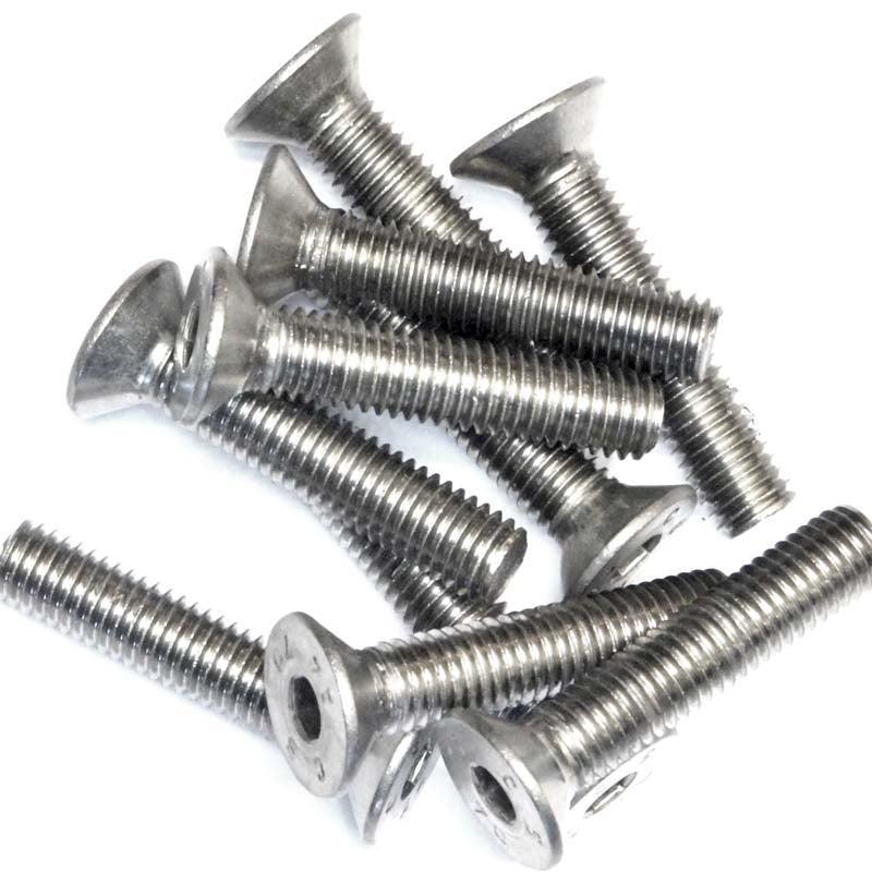 Countersunk Screws Pack Of 10 - Various Sizes - Image 13