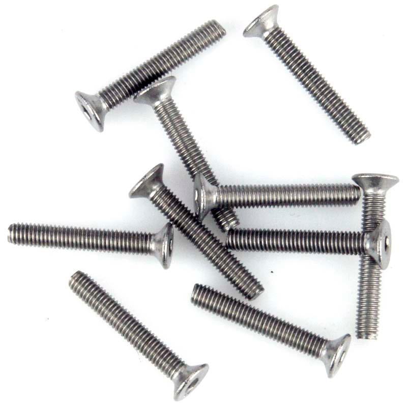 Countersunk Screws Pack Of 10 - Various Sizes - Image 2