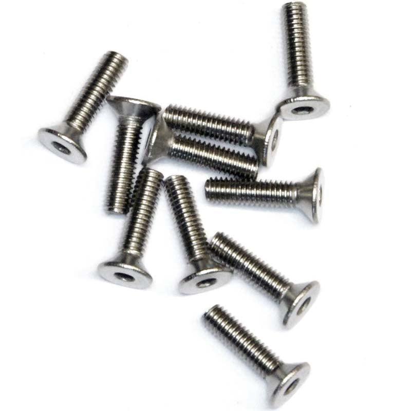 Countersunk Screws Pack Of 10 - Various Sizes - Image 3